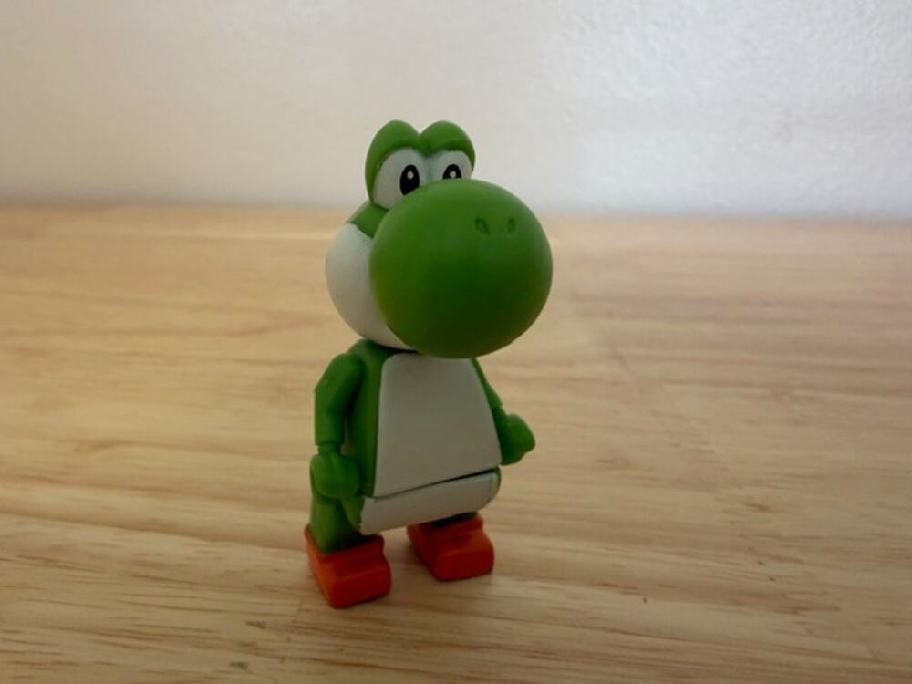 K'NEX Nintendo Super Mario Replacement YOSHI 2.25" Mini Figure #1